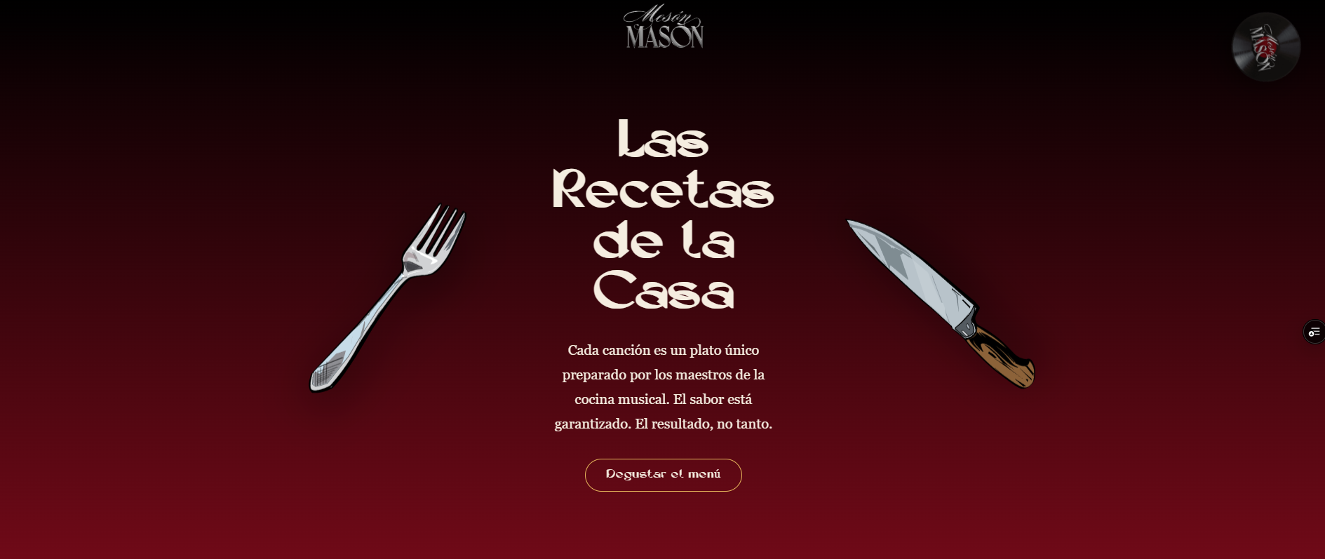 Sección Las Recetas de la Casa